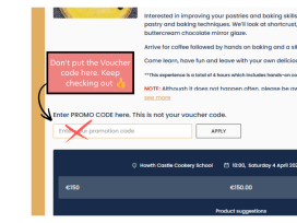 How To Use Your Howth Castle Cookery School Gift Voucher How To Use Your Howth Castle Cookery School Gift Voucher
