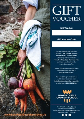 How To Use Your Howth Castle Cookery School Gift Voucher